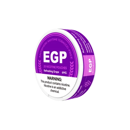 EGP Grape Nicopods, 6 mg can