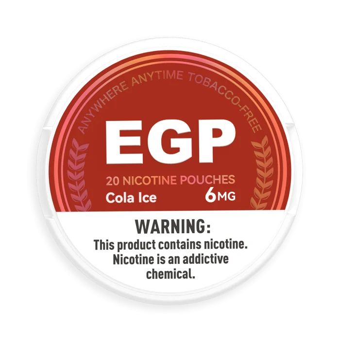 EGP Cola Ice Nicopods, 6 mg can EGP Cola Ice Nicopods, 6 mg can