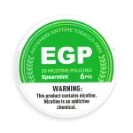 EGP Spearmint Nicopods, 6 mg can